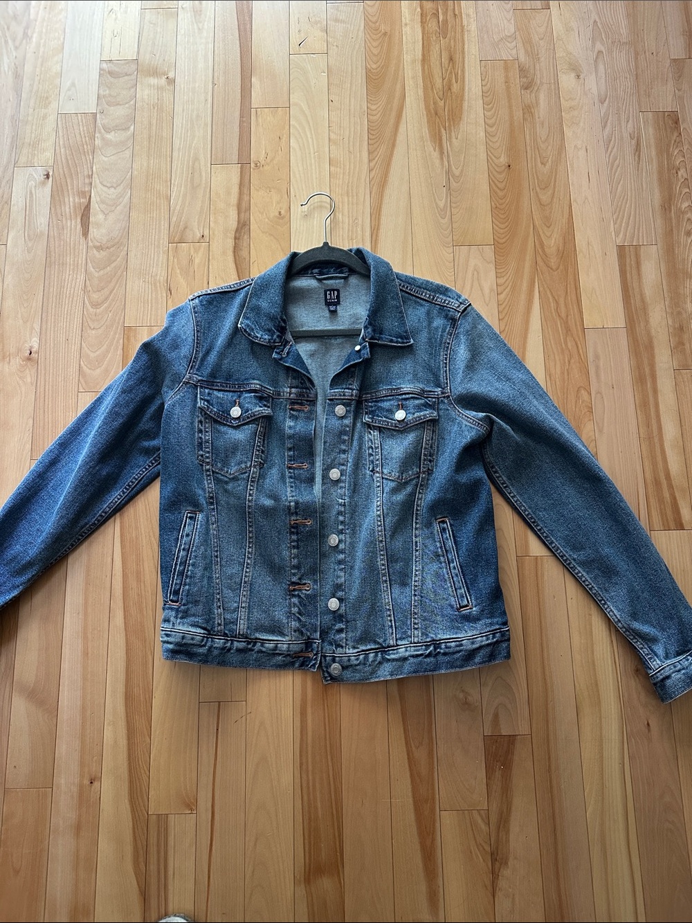 GAP Women's Large Blue Denim Jacket